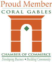 Proud Member of the Coral Gables Chamber of Commerce